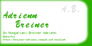 adrienn breiner business card